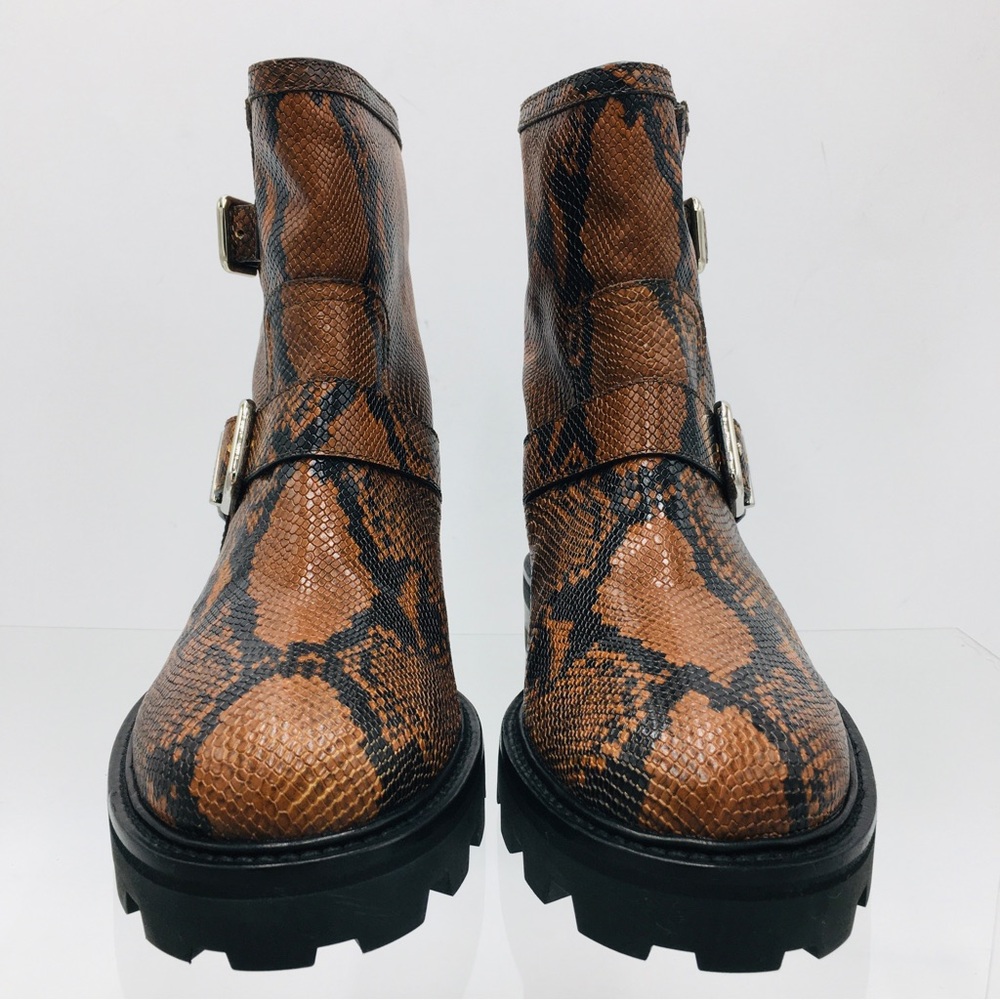 Jimmy Choo Youth II Snake Printed Leather Women’s Boots - Picture 5 of 16